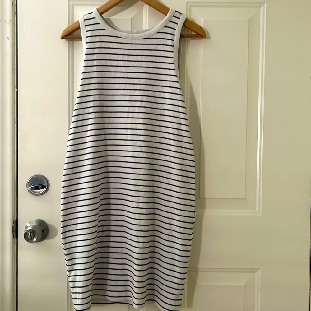 A New Day Stripped Casual Dress